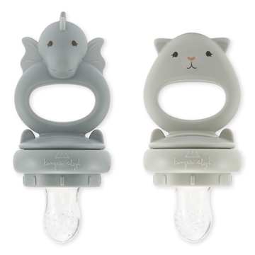 Konges Sløjd Silicone Fruit Feeding Pacifier Dragon 2 Pack